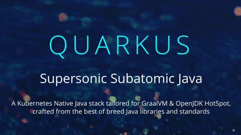 2. Quarkus: yet another framework like Spring Boot